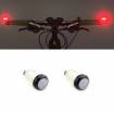 2pcs BLACK Color Turn Safety Lamp RED light Two modes
