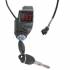 Ignition lock with voltmeter for electric scooter 2 keys -