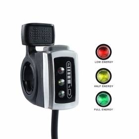 36V thumb throttle speed control 6 wires with additional button for E-Bike