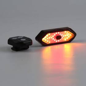 Remote control Tail Light for scooters and bicycles USB