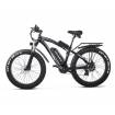 GUNAI Electric Off Road Bike BLACK 1000W 48V Fat Tire Bike