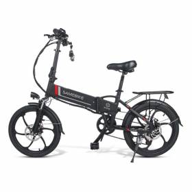SAMEBIKE 20LVXD30 elektriline jalgratas must 48V 10.4AH 350W