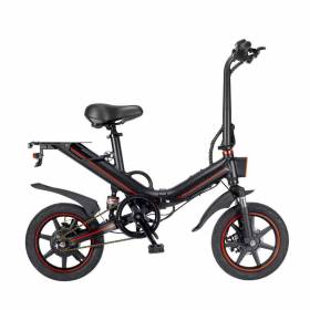 E-bike OUXI V5 400W 30km/H 14" Battery 48V 10Ah Black - XMI.EE