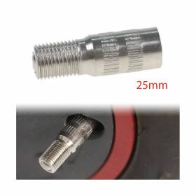 Adapter 25mm for comfortable tire inflation on a scooter -