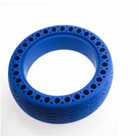 Honeycomb Solid tyre 9x2" Blue for E22/E25 electric scooter -