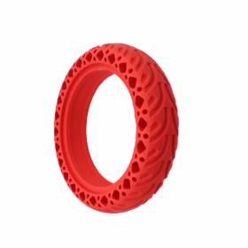 Honeycomb Solid tyre 8.5x2.0" RED for Xiaomi - XMI.EE