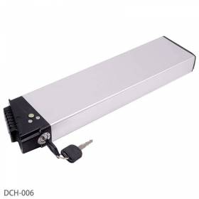 DCH-006 430mm Folding Electric Bike Battery 48V 12.8Ah 200-1000W with keylock and charger
