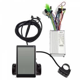 24-48V 350W kontroller ja LCD-ekraan E-bike elektritõukerataste jaoks