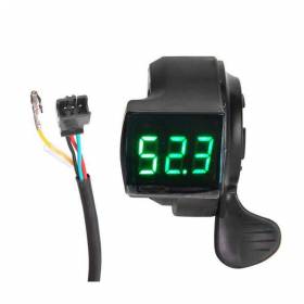 Electric scooter voltage LED display with throttle - XMI.EE