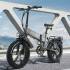 Uus JINGHMA R7 Elektriline jalgratas Fat 20" 800W 48V 2x16Ah