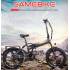 SAMEBIKE XWXL09 elektriline jalgratas Must 20'' Fat Tire 48V