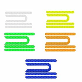 Esiratta dekoratiivreflektor hõbe/kollane/roheline/oranž/sinine